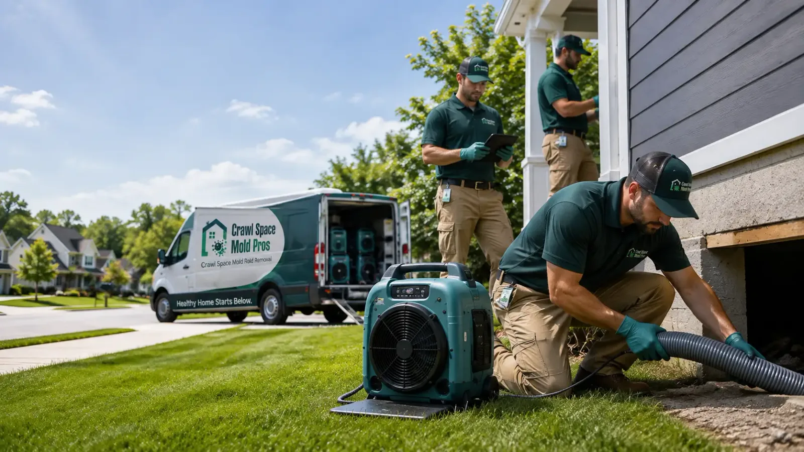 Crawl Space Mold Removal in California, KY